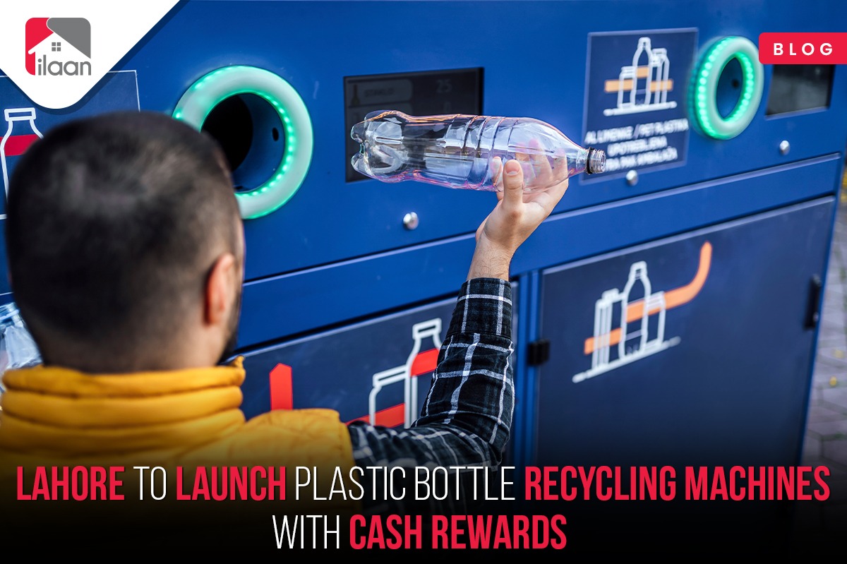 Lahore to Launch Plastic Bottle Recycling Machines with Cash Rewards
