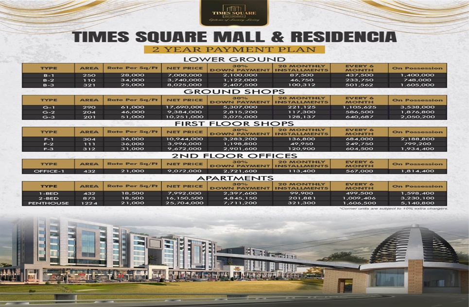 1 Bed Apartment for sale in Phase 4 Bahria Orchard Lahore