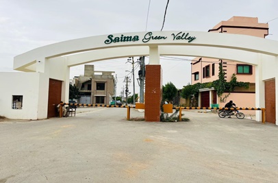 120 square yard house for sale in Saima Green Valley Karachi