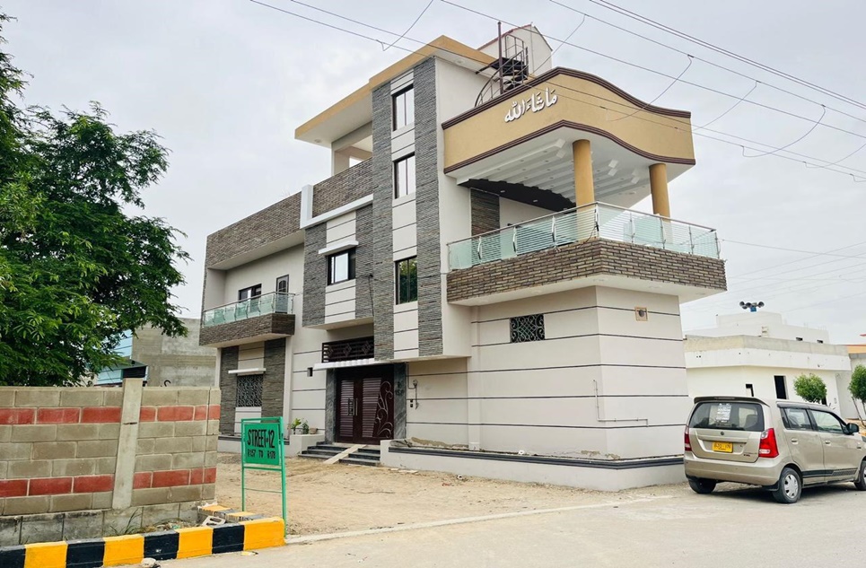 120 square yard house for sale in Saima Green Valley Karachi