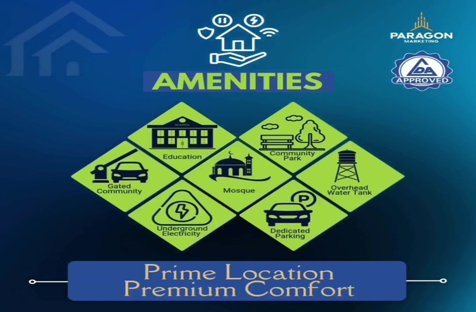 One bed  apartment for sale in Paragon City Lahore
