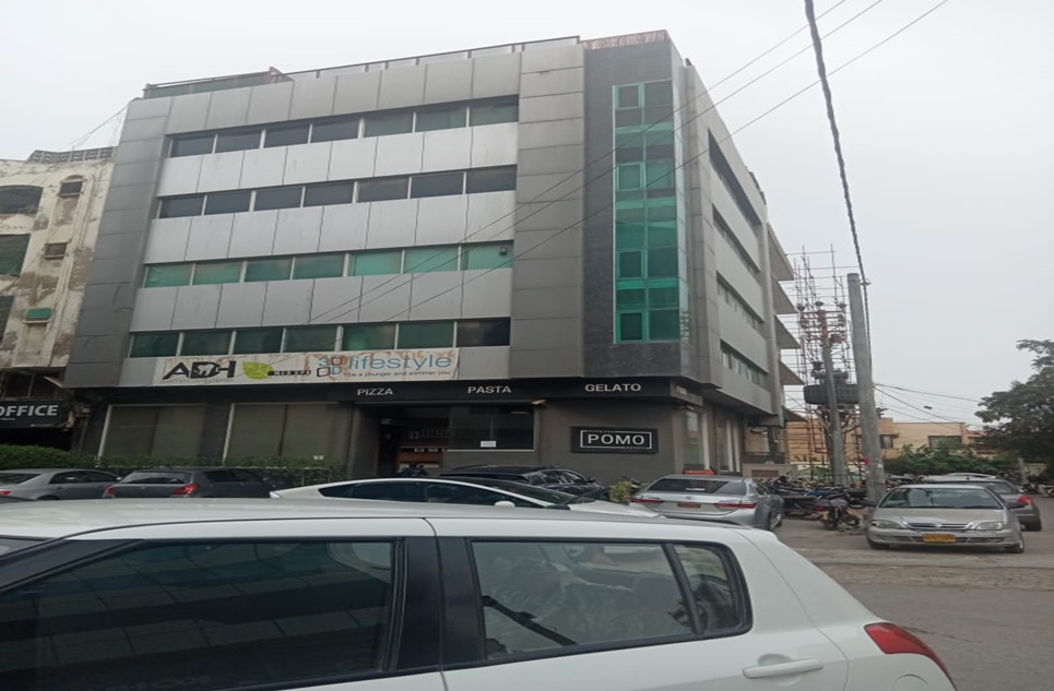 2000 square feet office for rent in Phase 6 DHA Karachi