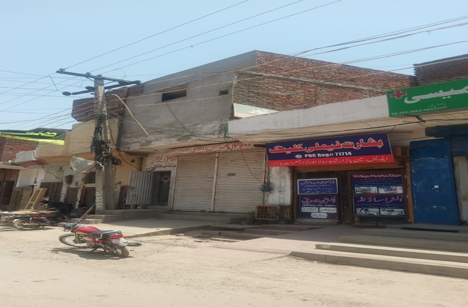 3 Marla Shop for Sale in Shahdara Town, Lahore