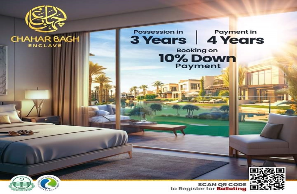 10 Marla Plot for Sale in Chahar Bagh Enclave, Lahore