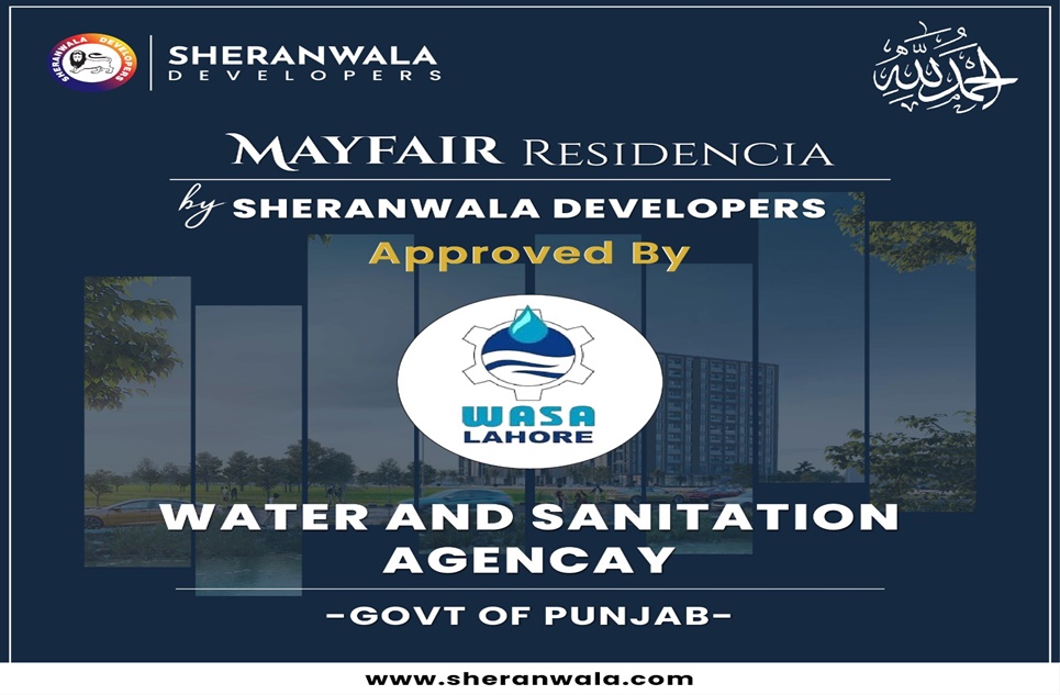 3 Bed Apartment for Sale in Mayfair Residencia, Lahore