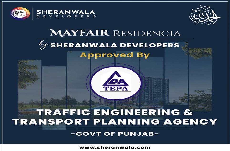 3 Bed Apartment for Sale in Mayfair Residencia, Lahore