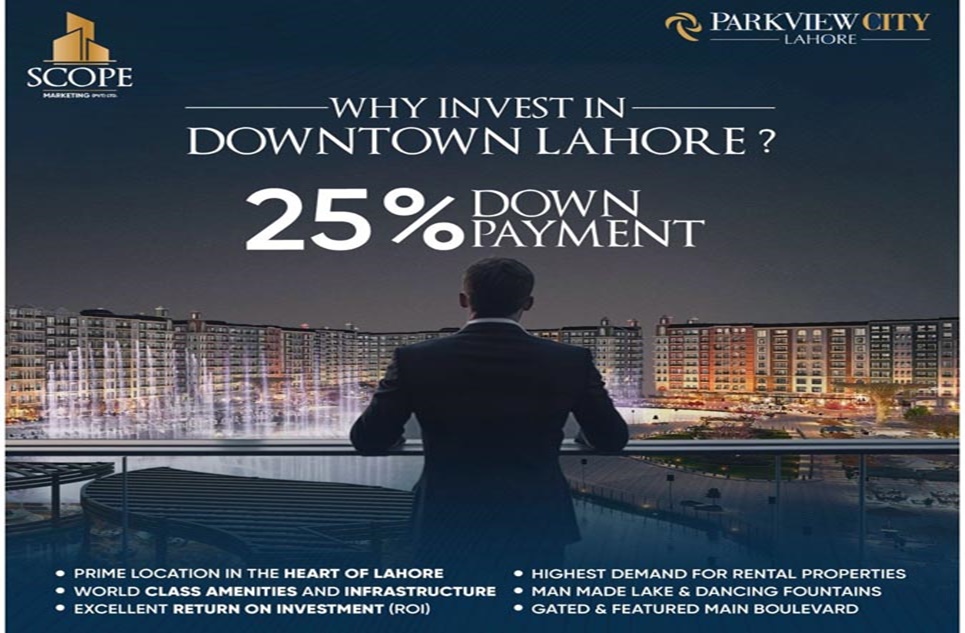 6 Marla plot for Sale in Park View City Lahore