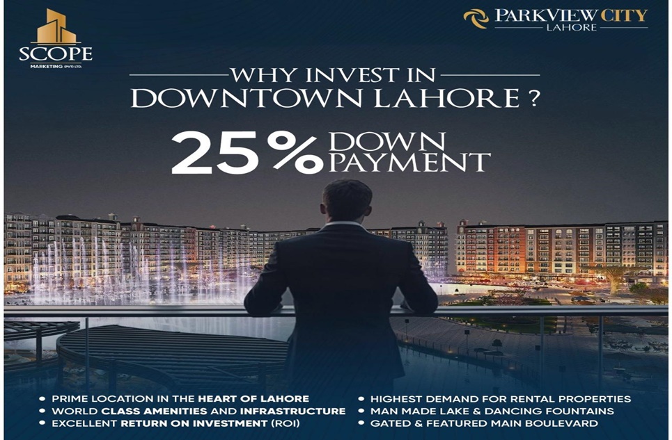 10 Marla Plot for Sale in Park View City Lahore