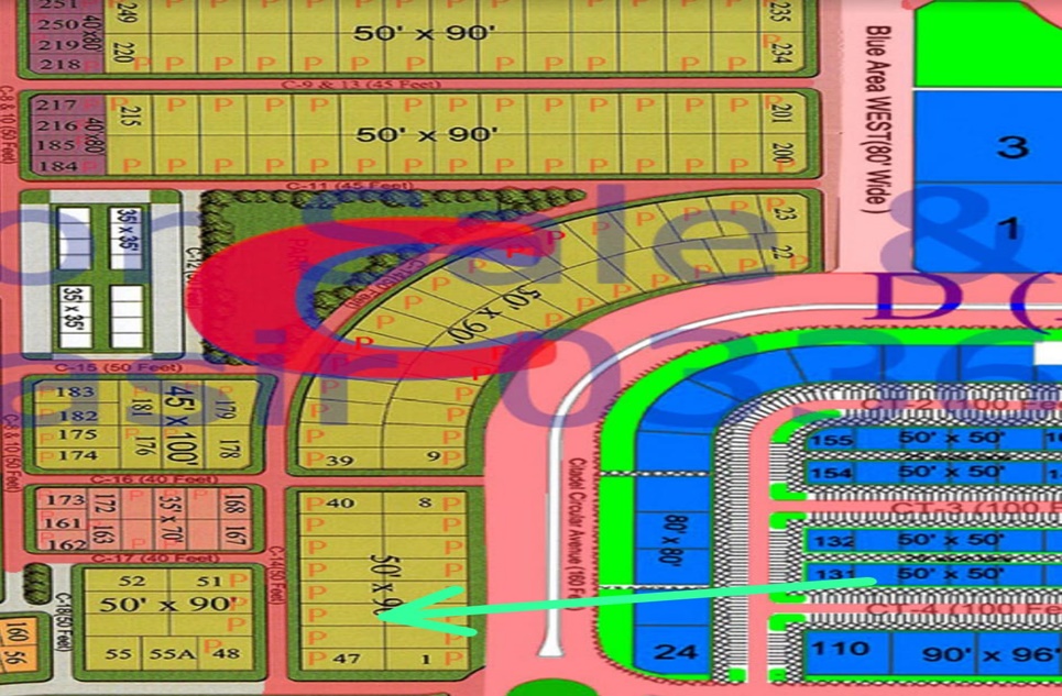 1 Kanal Plot (Plot no 45) for Sale in Block C, Gulberg Residencia, Islamabad