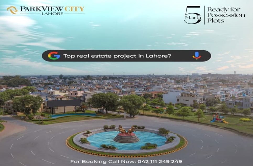 5 Marla Plot for Sale in Crystal Block, Park View City, Lahore