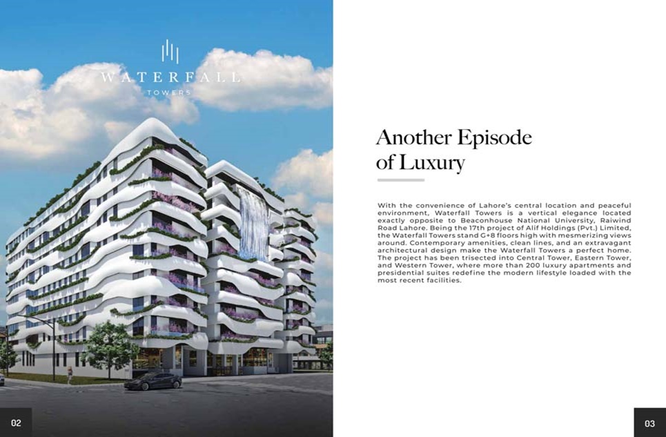 Two beds  apartment for sale in Beacon House Society Lahore