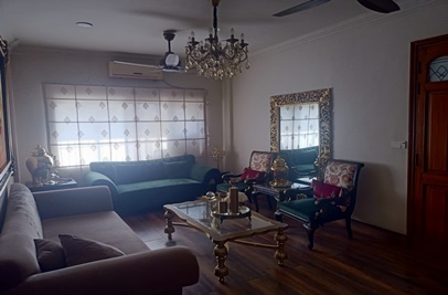 DD apartment 2nd floor for rent Clifton Garden 1 Karachi
