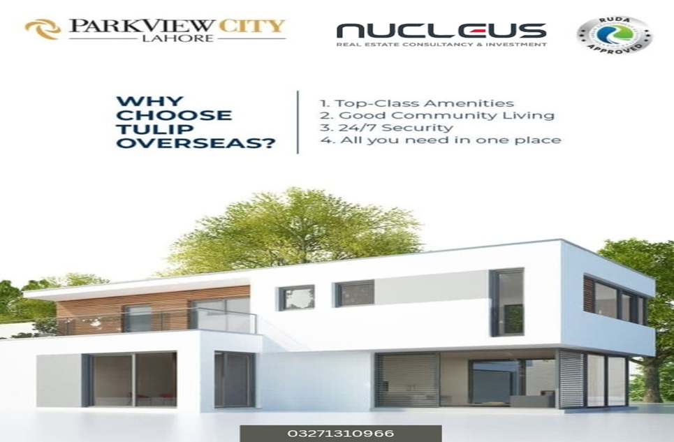 5 Marla Plot for sale in Tulip Overseas Block, Park View City, Lahore