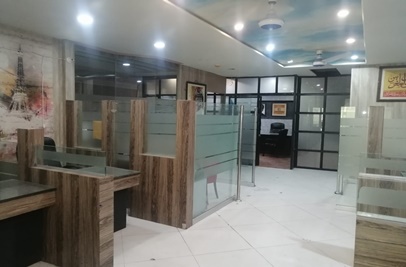 8 Marla First Floor Fully furnished office for Rent in Phase 3, DHA Lahore
